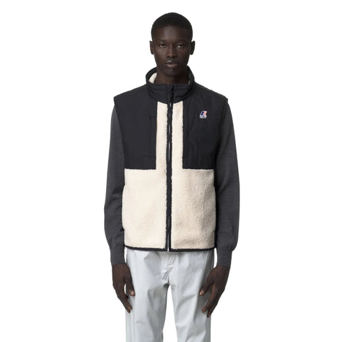 K - Way Gilet Gilet Uomo Vital 4.0 Teddy M A25 - KWAYK5122RW - A0D - M - Francavilla Moda